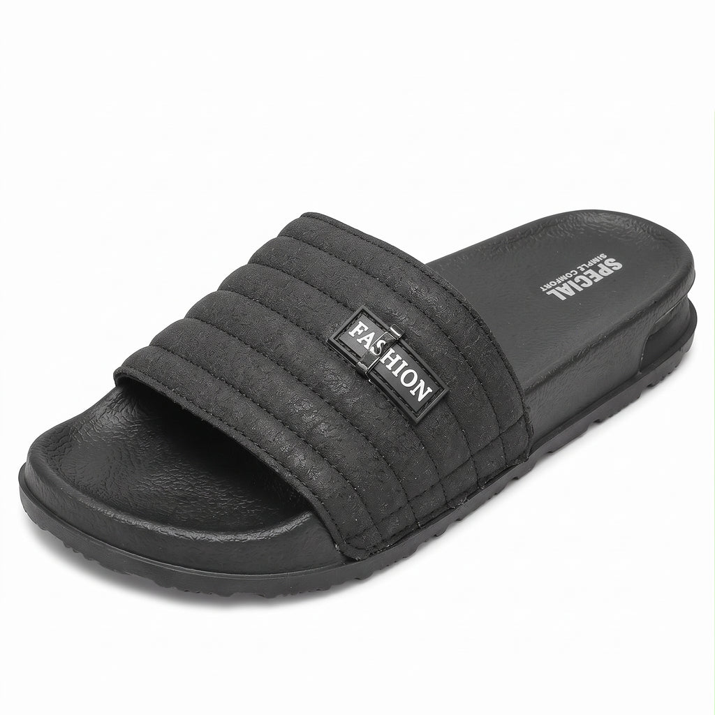 Fashion Comfort Slides with Ultra Soft Cushion
